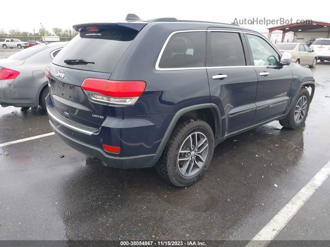 2017 Jeep Grand Cherokee Limited 4x2 Dark Blue vin: 1C4RJEBG2HC915664