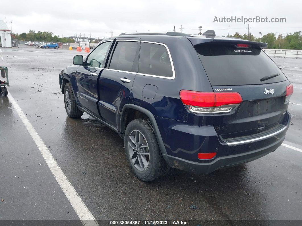 2017 Jeep Grand Cherokee Limited 4x2 Dark Blue vin: 1C4RJEBG2HC915664