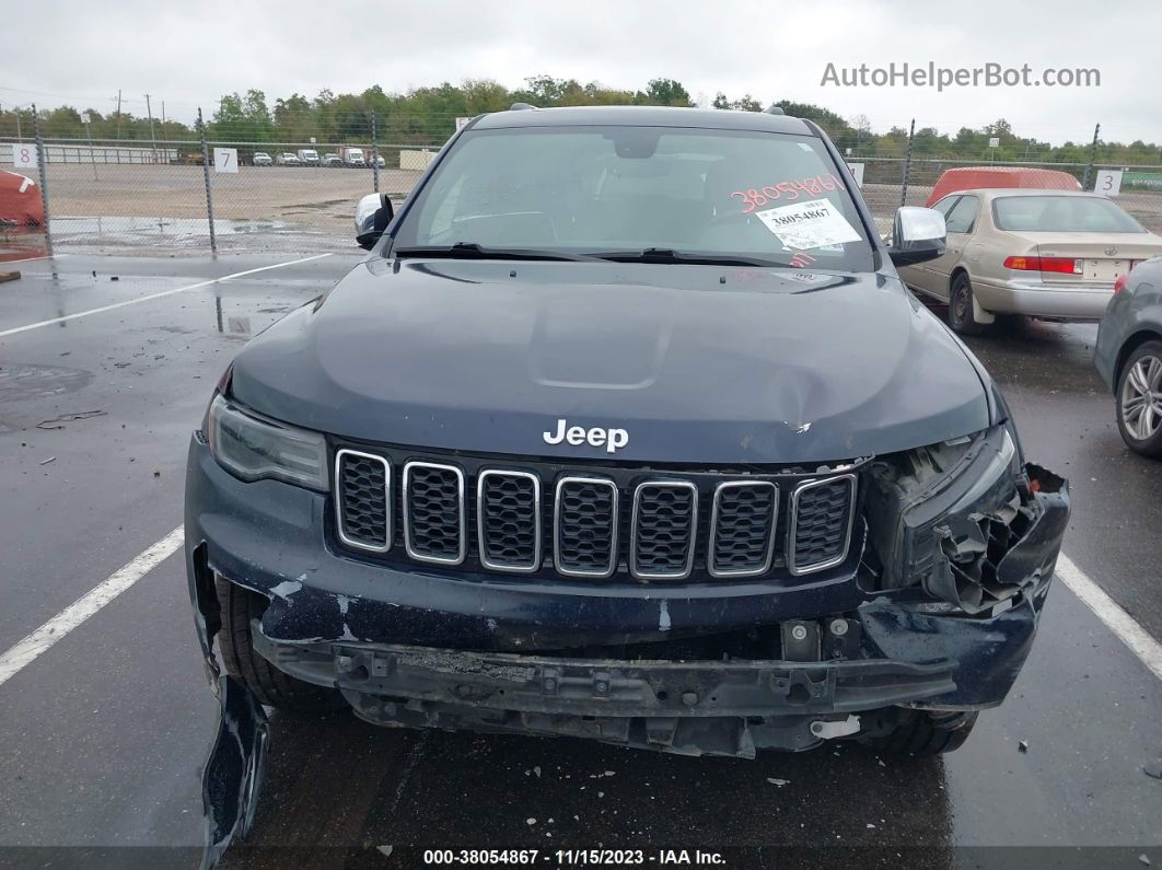 2017 Jeep Grand Cherokee Limited 4x2 Dark Blue vin: 1C4RJEBG2HC915664