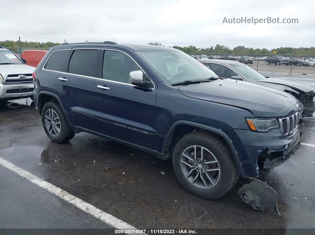 2017 Jeep Grand Cherokee Limited 4x2 Dark Blue vin: 1C4RJEBG2HC915664