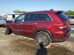 2021 Jeep Grand Cherokee Limited Red vin: 1C4RJEBG2MC712493