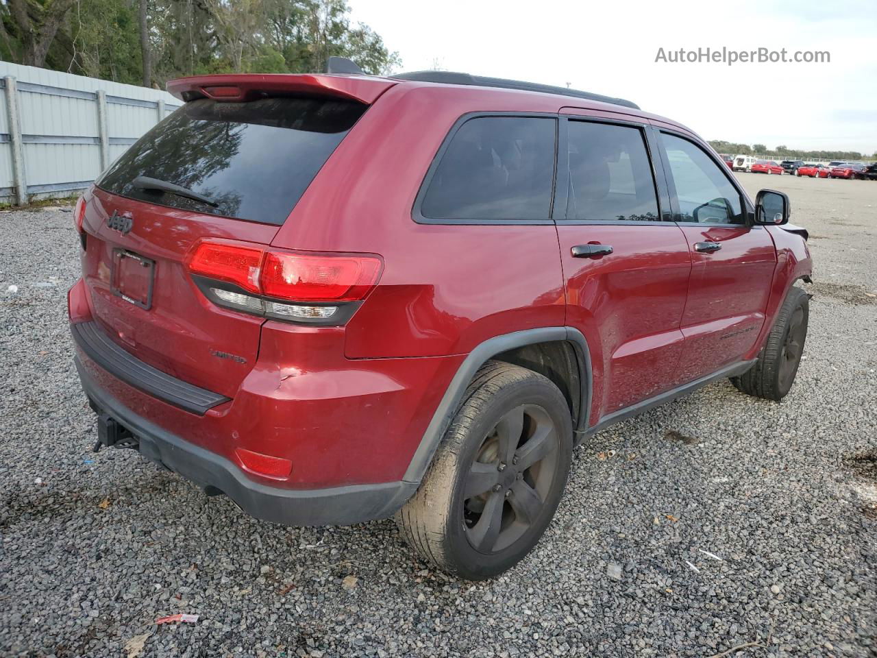 2014 Jeep Grand Cherokee Limited Red vin: 1C4RJEBG3EC120215