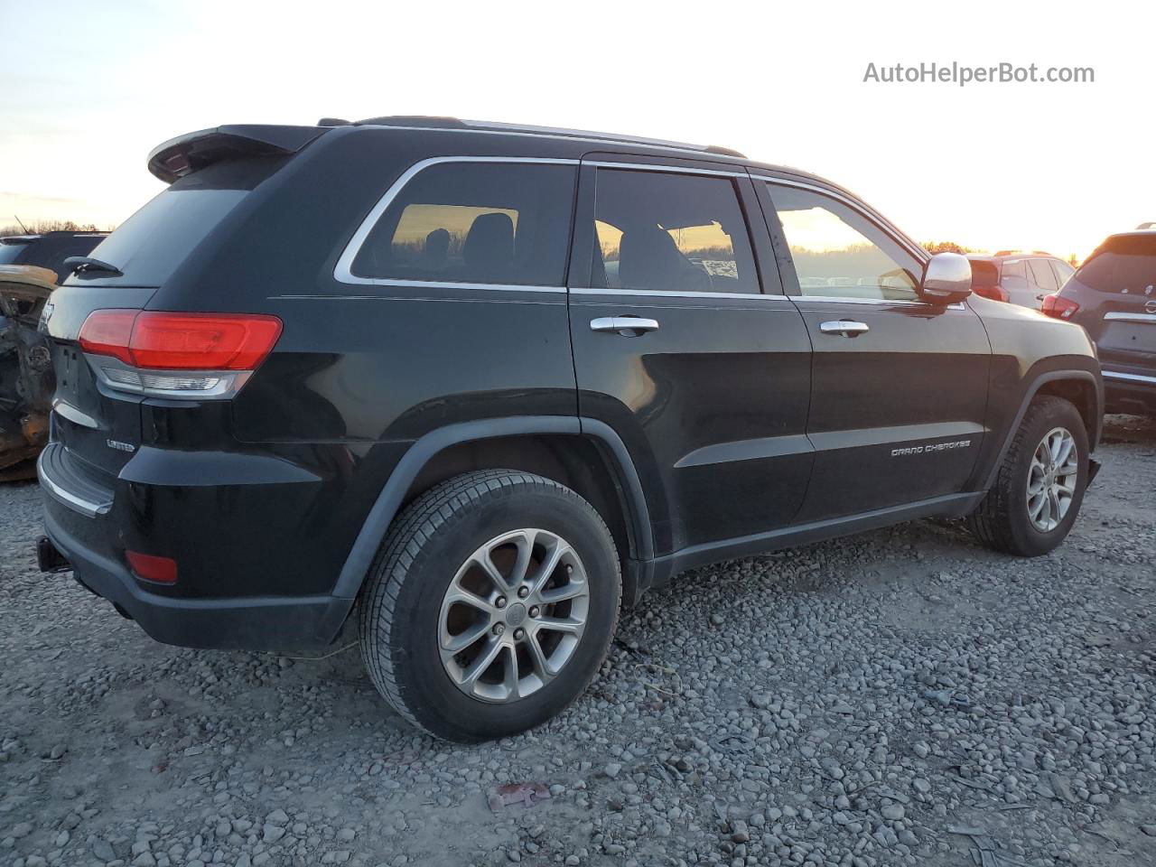 2014 Jeep Grand Cherokee Limited Черный vin: 1C4RJEBG3EC133997