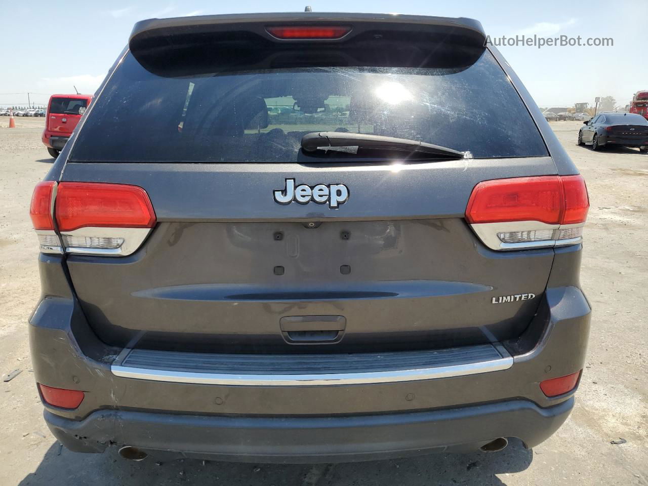 2014 Jeep Grand Cherokee Limited Gray vin: 1C4RJEBG3EC136639