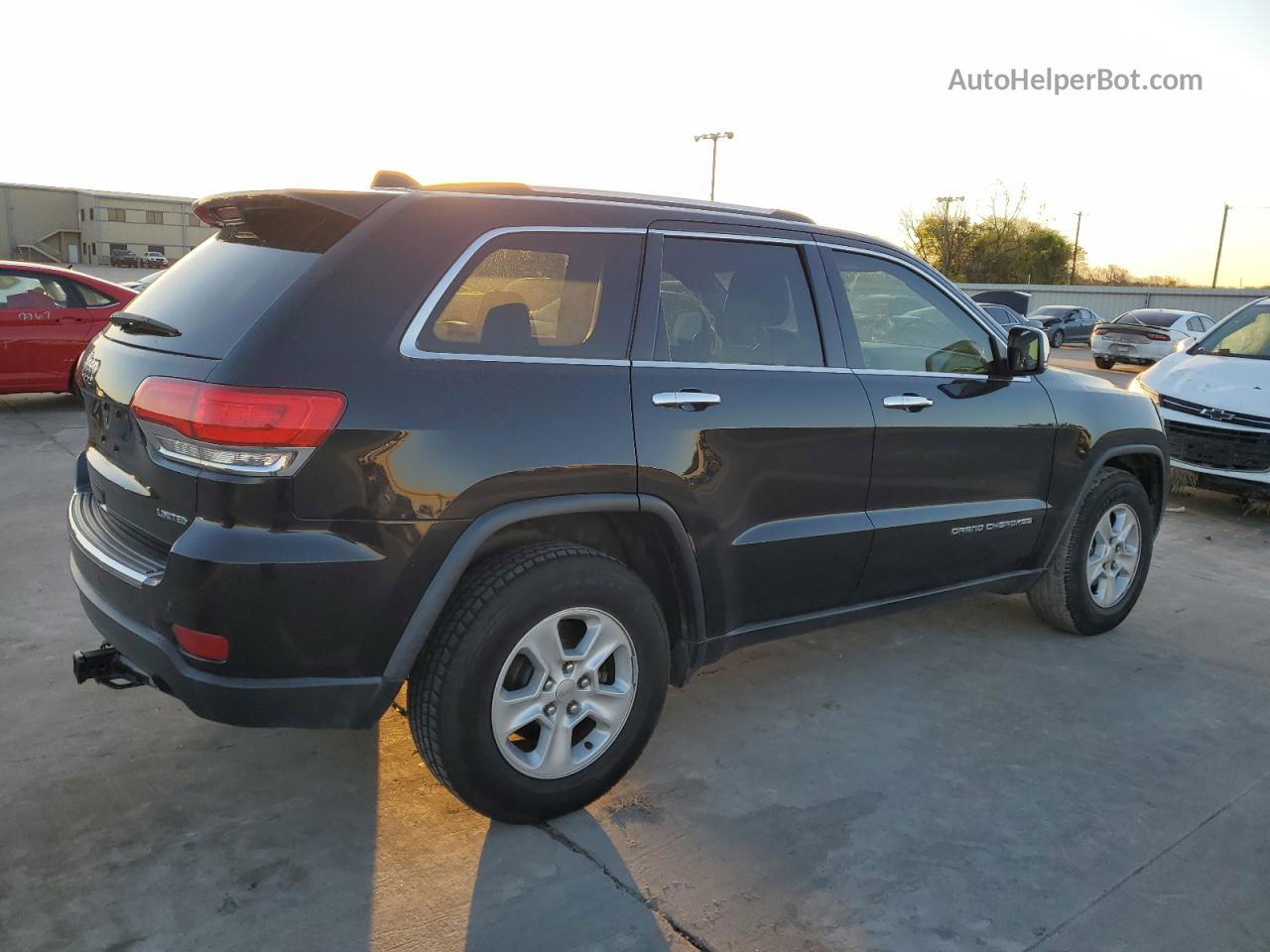 2014 Jeep Grand Cherokee Limited Black vin: 1C4RJEBG3EC234795