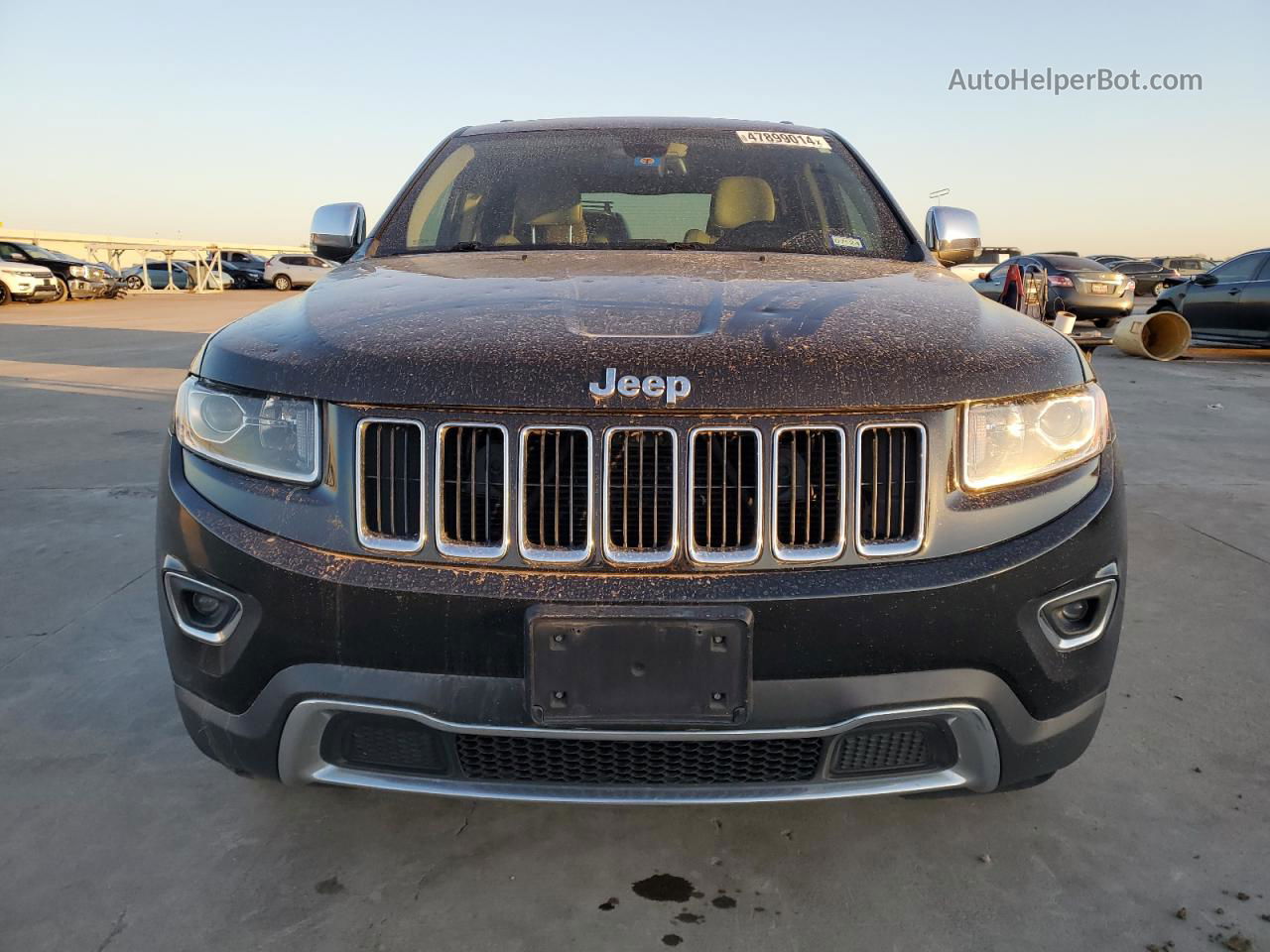 2014 Jeep Grand Cherokee Limited Black vin: 1C4RJEBG3EC234795