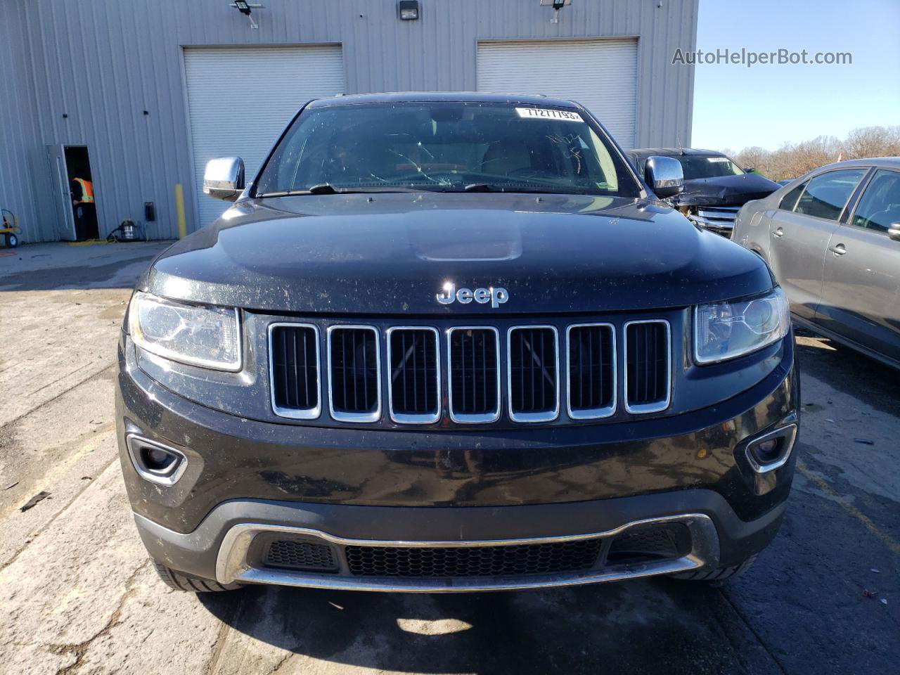 2014 Jeep Grand Cherokee Limited Black vin: 1C4RJEBG3EC573881