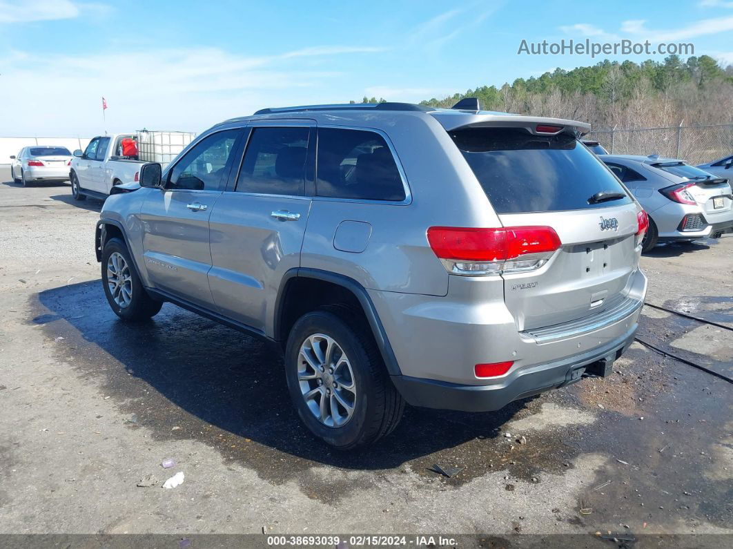 2015 Jeep Grand Cherokee Limited Серый vin: 1C4RJEBG3FC109040