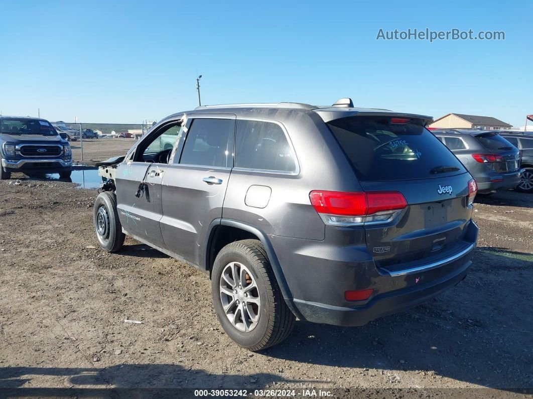 2015 Jeep Grand Cherokee Limited Черный vin: 1C4RJEBG3FC693942