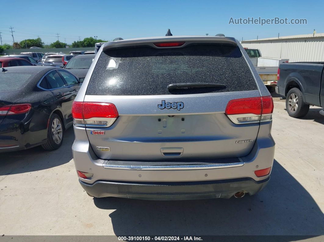 2015 Jeep Grand Cherokee Limited Silver vin: 1C4RJEBG3FC792471