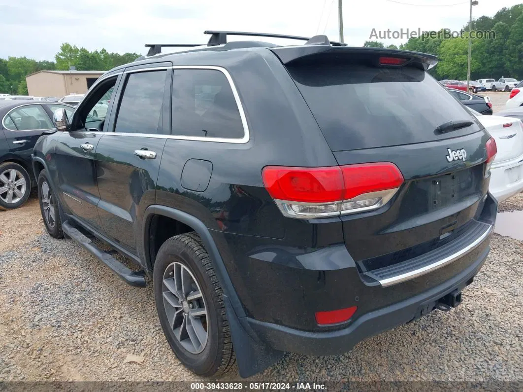 2017 Jeep Grand Cherokee Limited 4x2 Black vin: 1C4RJEBG3HC780131