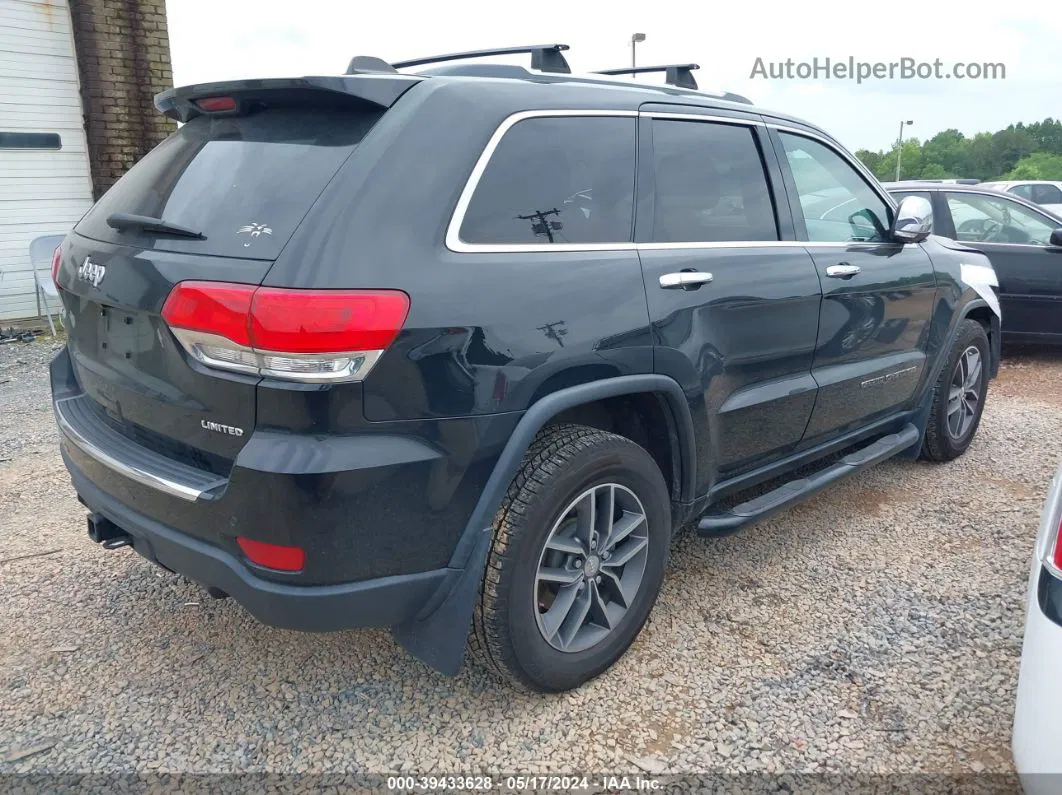 2017 Jeep Grand Cherokee Limited 4x2 Black vin: 1C4RJEBG3HC780131