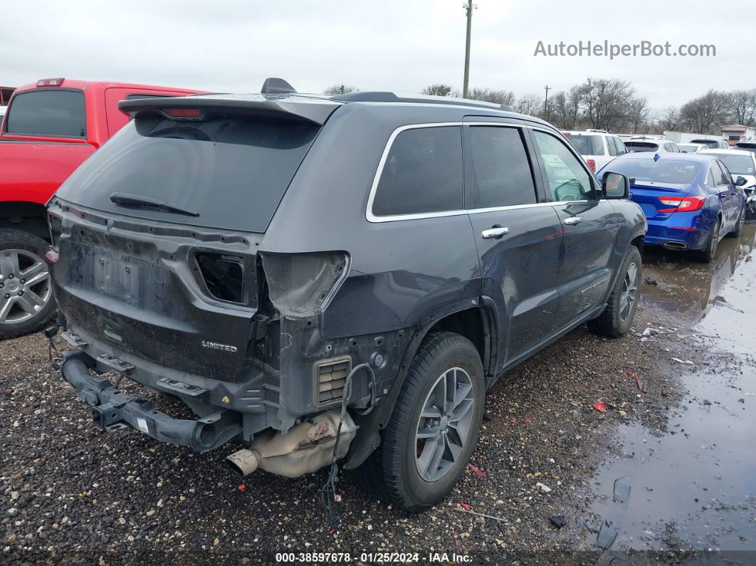 2017 Jeep Grand Cherokee Limited 4x2 Gray vin: 1C4RJEBG3HC837752