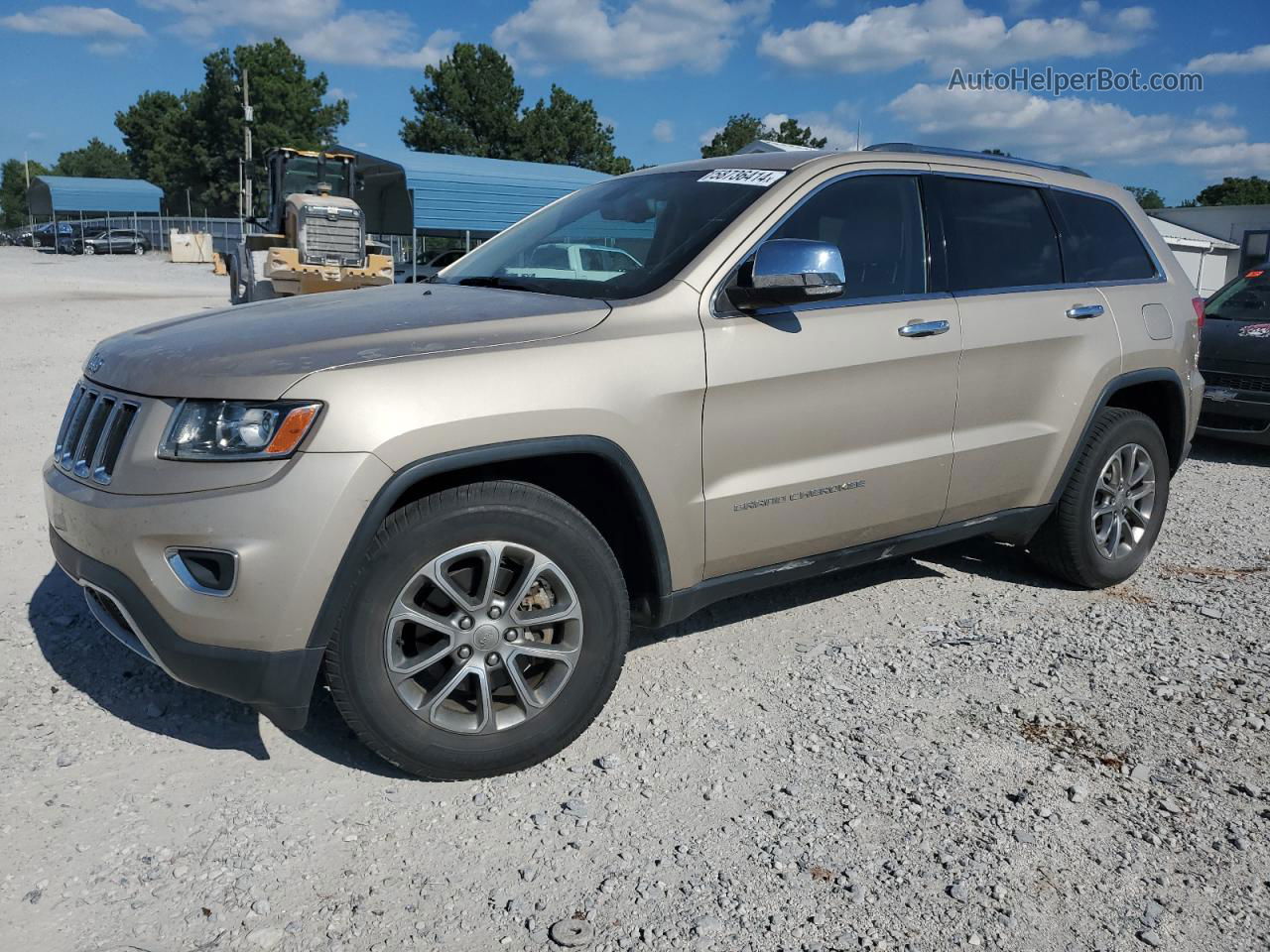 2014 Jeep Grand Cherokee Limited Gold vin: 1C4RJEBG4EC157399