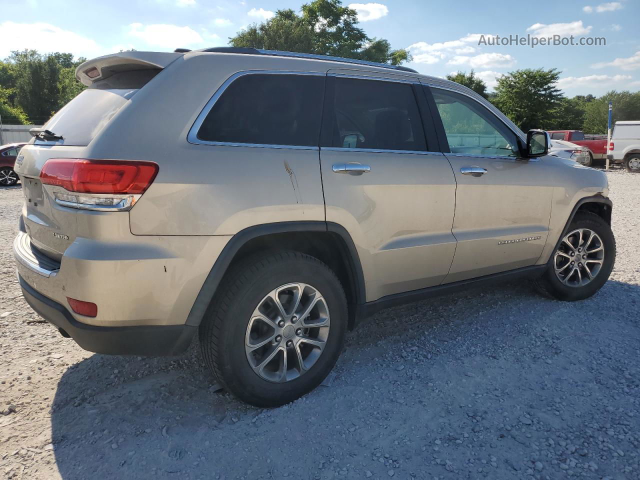 2014 Jeep Grand Cherokee Limited Gold vin: 1C4RJEBG4EC157399