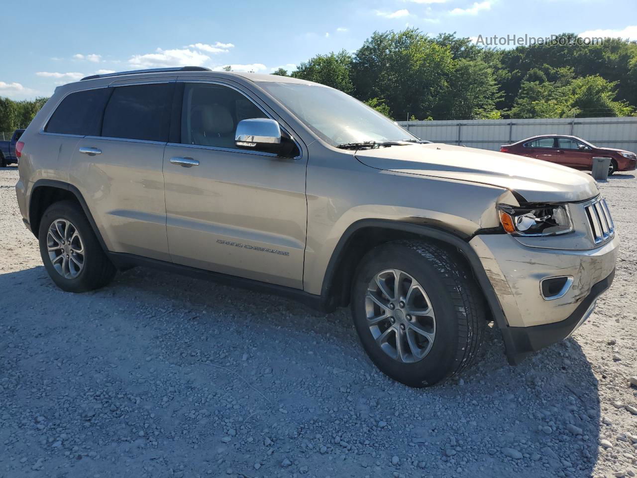 2014 Jeep Grand Cherokee Limited Gold vin: 1C4RJEBG4EC157399