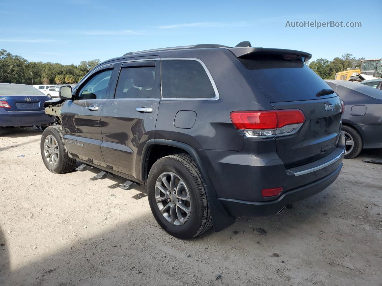 2014 Jeep Grand Cherokee Limited Gray vin: 1C4RJEBG4EC536435