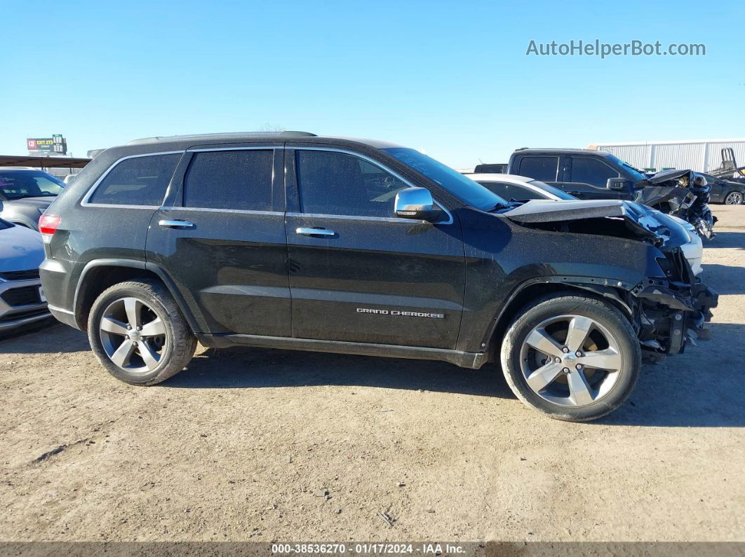 2015 Jeep Grand Cherokee Limited Black vin: 1C4RJEBG4FC175418