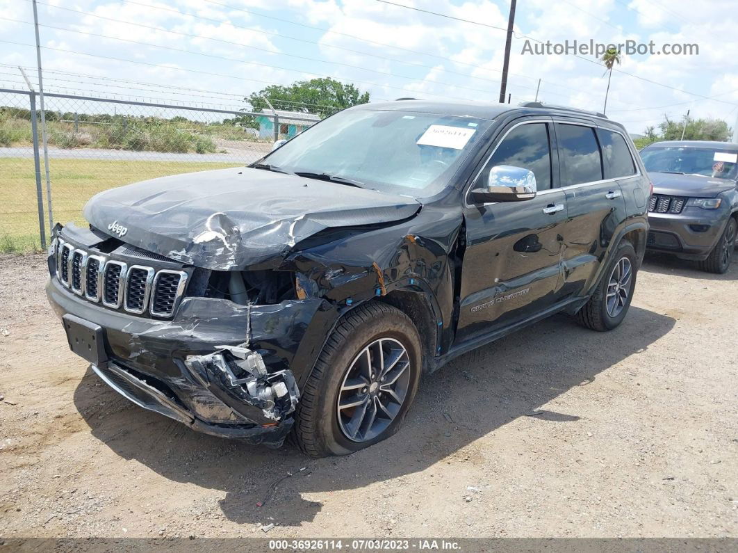 2017 Jeep Grand Cherokee Limited Black vin: 1C4RJEBG4HC850039