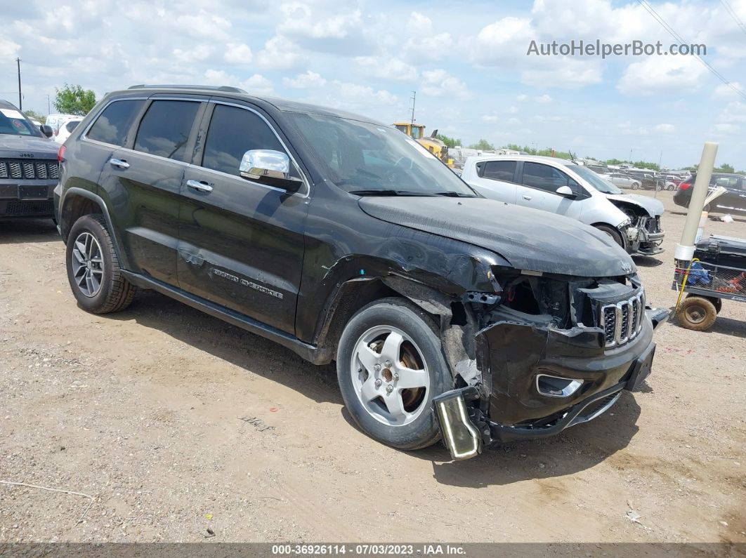 2017 Jeep Grand Cherokee Limited Black vin: 1C4RJEBG4HC850039