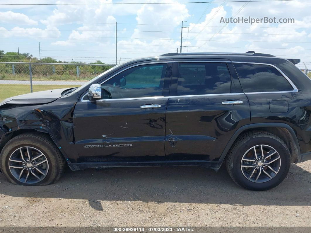 2017 Jeep Grand Cherokee Limited Black vin: 1C4RJEBG4HC850039