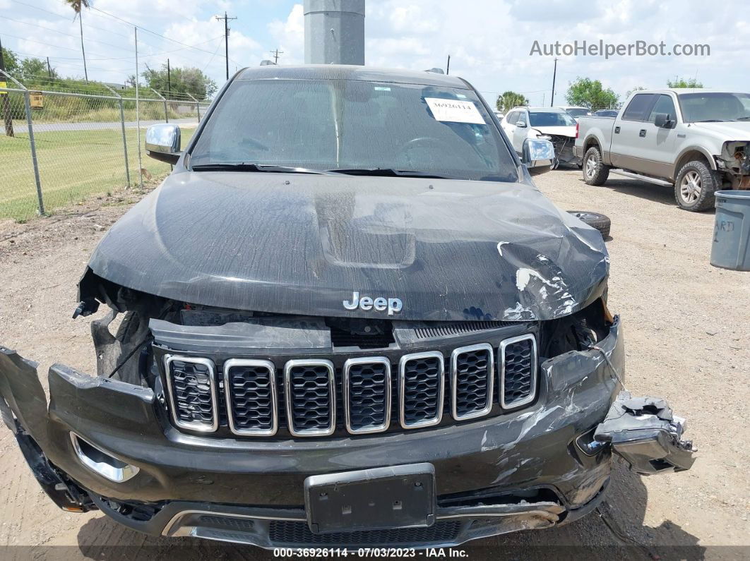 2017 Jeep Grand Cherokee Limited Black vin: 1C4RJEBG4HC850039