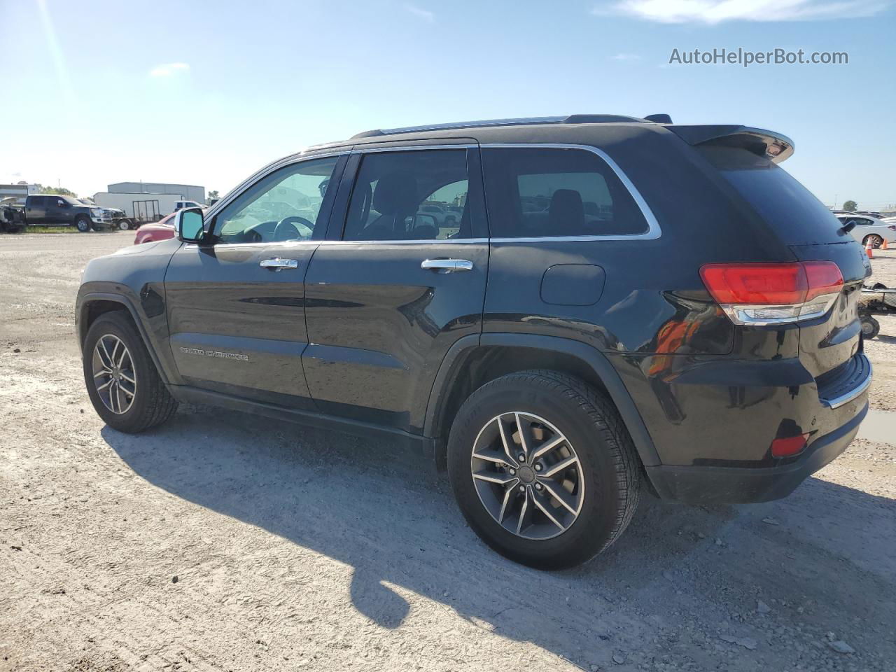 2019 Jeep Grand Cherokee Limited Черный vin: 1C4RJEBG4KC805688