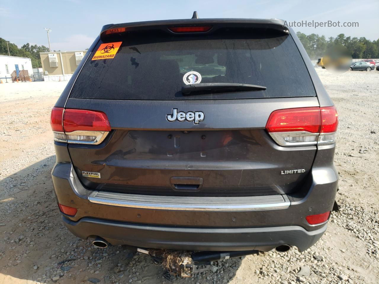 2014 Jeep Grand Cherokee Limited Серый vin: 1C4RJEBG5EC436859