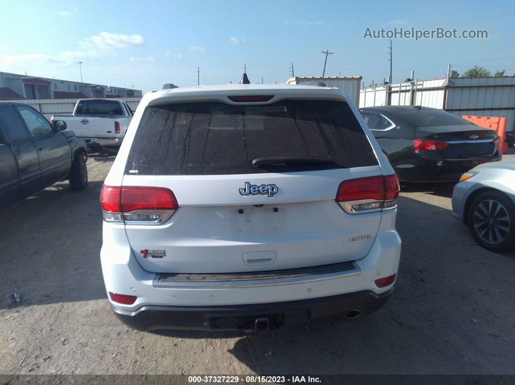 2015 Jeep Grand Cherokee Limited White vin: 1C4RJEBG5FC231141