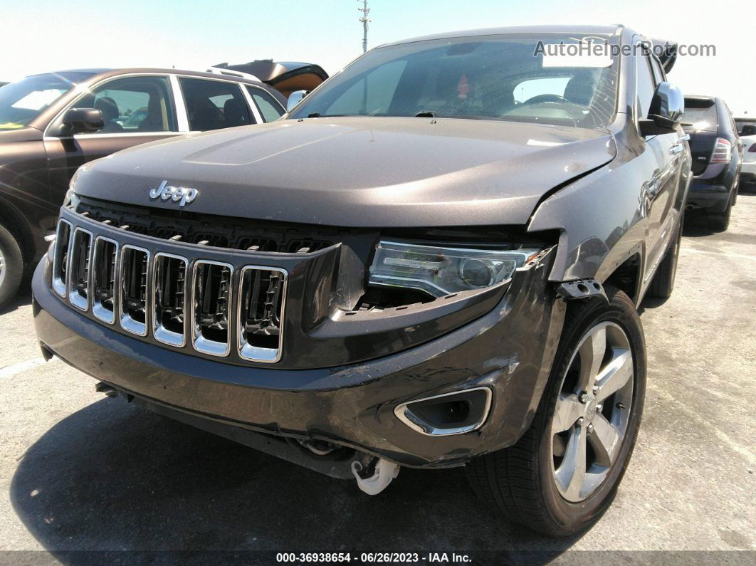 2015 Jeep Grand Cherokee Limited Серый vin: 1C4RJEBG5FC614108