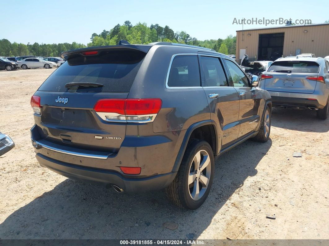 2015 Jeep Grand Cherokee Limited Gray vin: 1C4RJEBG5FC686023