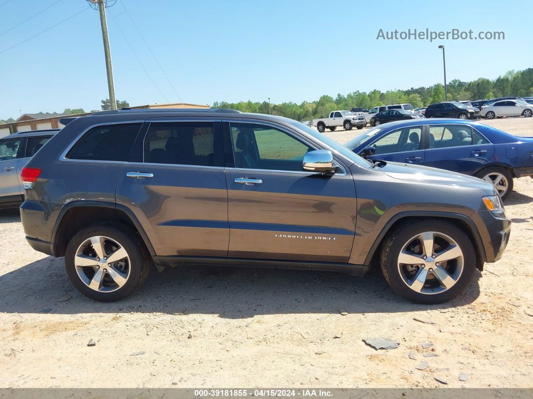 2015 Jeep Grand Cherokee Limited Gray vin: 1C4RJEBG5FC686023