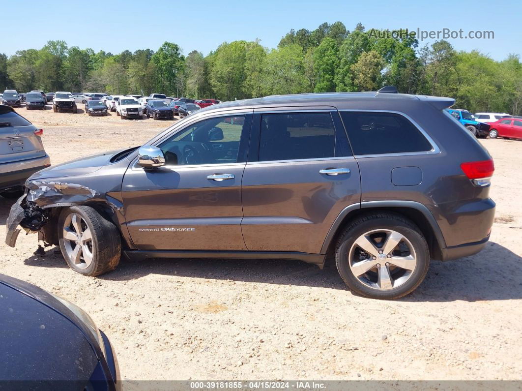 2015 Jeep Grand Cherokee Limited Gray vin: 1C4RJEBG5FC686023