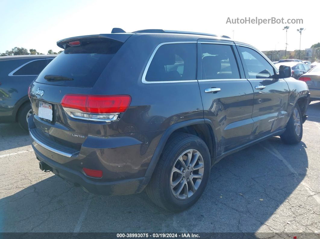 2015 Jeep Grand Cherokee Limited Gray vin: 1C4RJEBG5FC832517