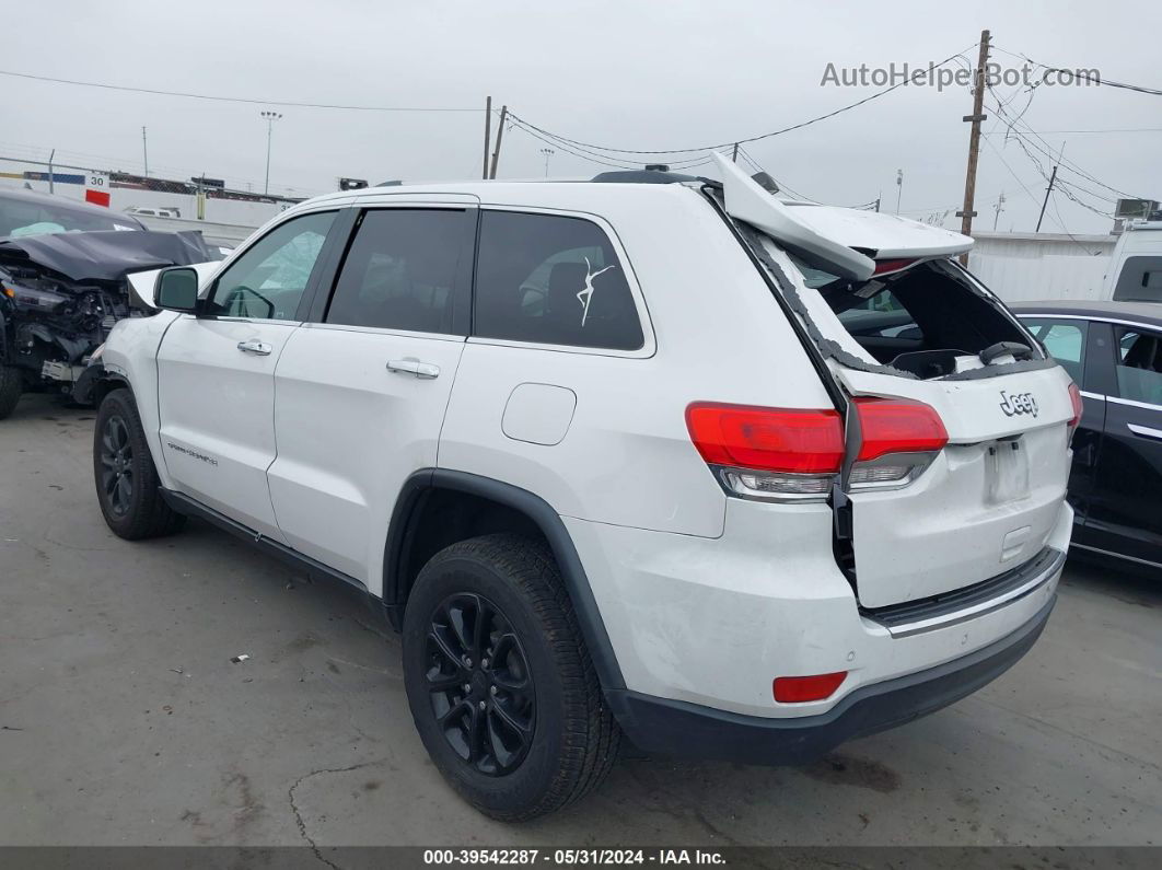 2015 Jeep Grand Cherokee Limited White vin: 1C4RJEBG5FC915087