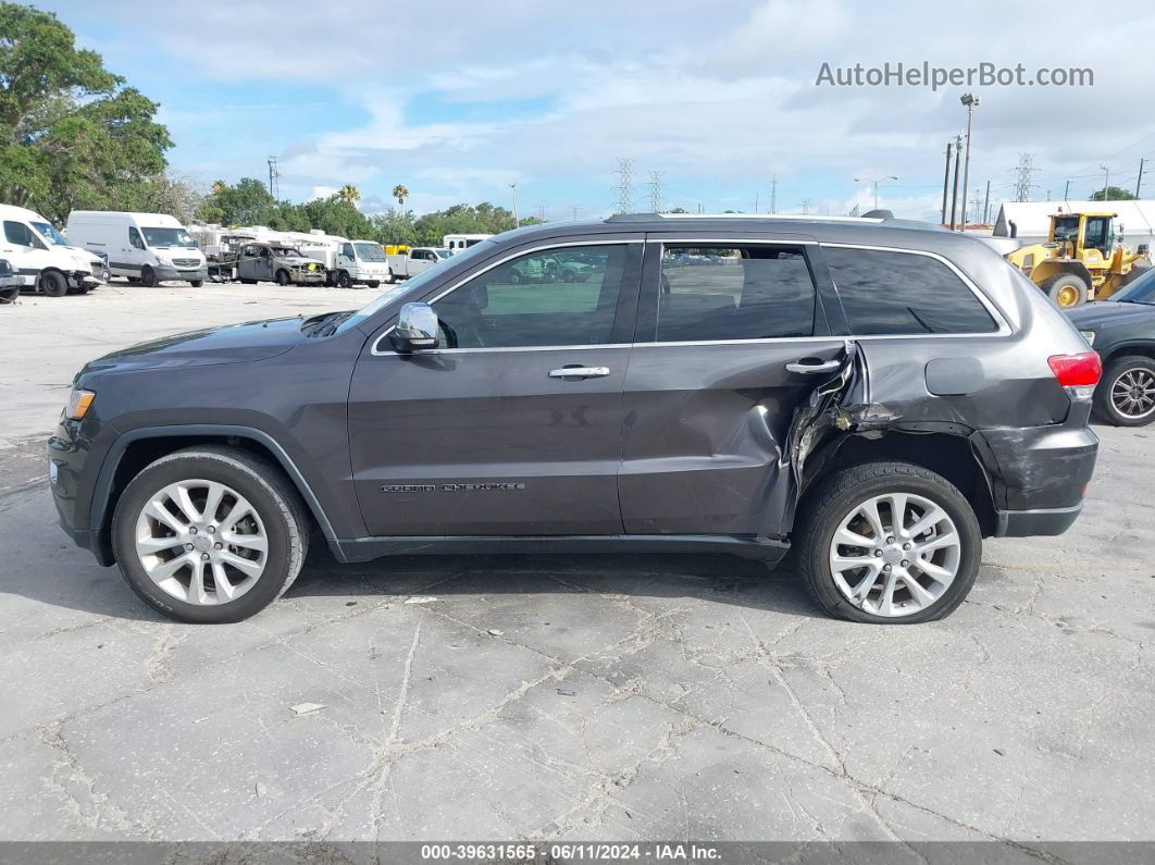 2017 Jeep Grand Cherokee Limited 4x2 Black vin: 1C4RJEBG5HC712753