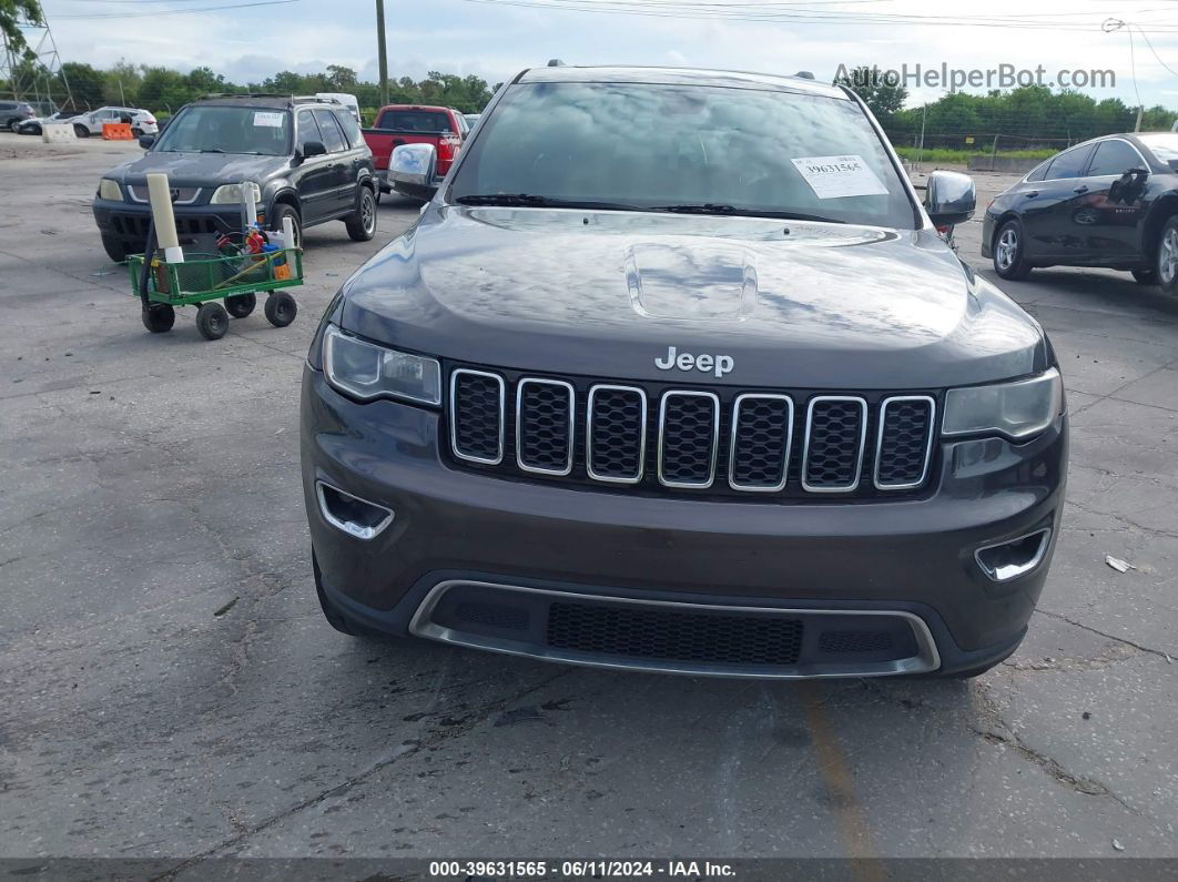 2017 Jeep Grand Cherokee Limited 4x2 Black vin: 1C4RJEBG5HC712753