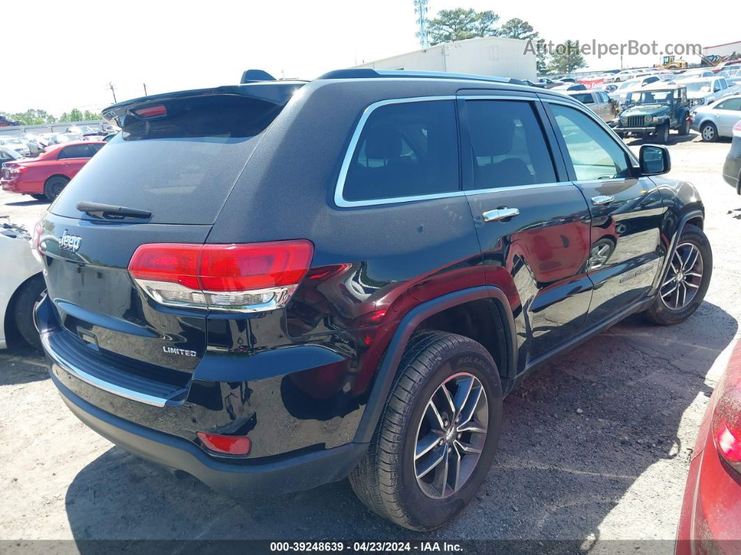 2017 Jeep Grand Cherokee Limited 4x2 Black vin: 1C4RJEBG5HC765601