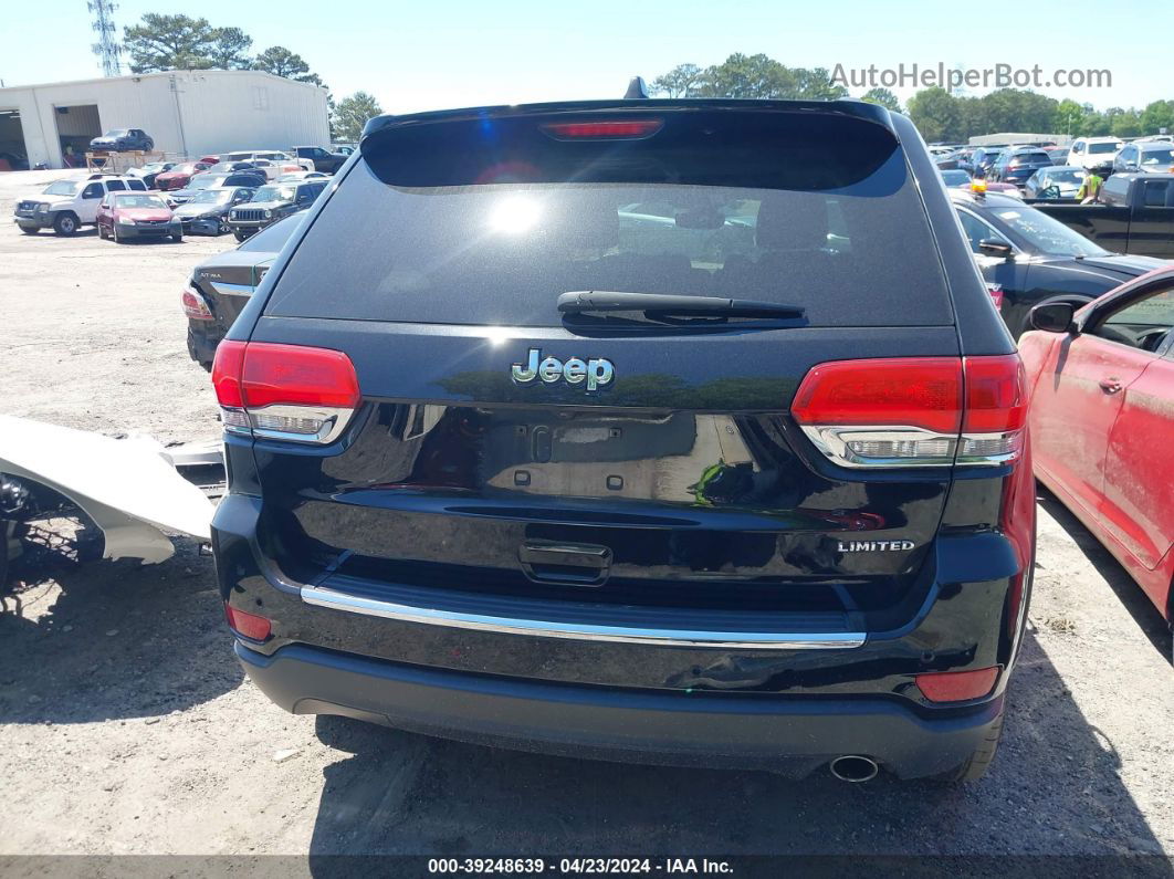 2017 Jeep Grand Cherokee Limited 4x2 Black vin: 1C4RJEBG5HC765601