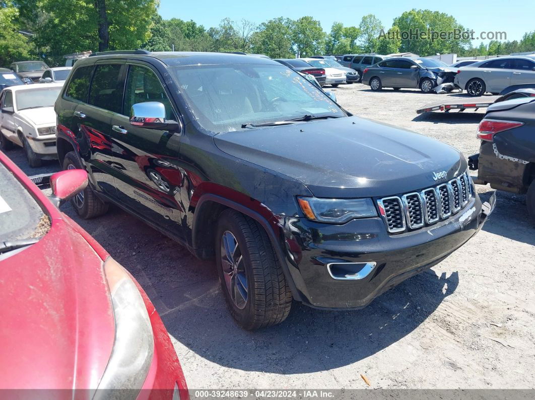 2017 Jeep Grand Cherokee Limited 4x2 Black vin: 1C4RJEBG5HC765601