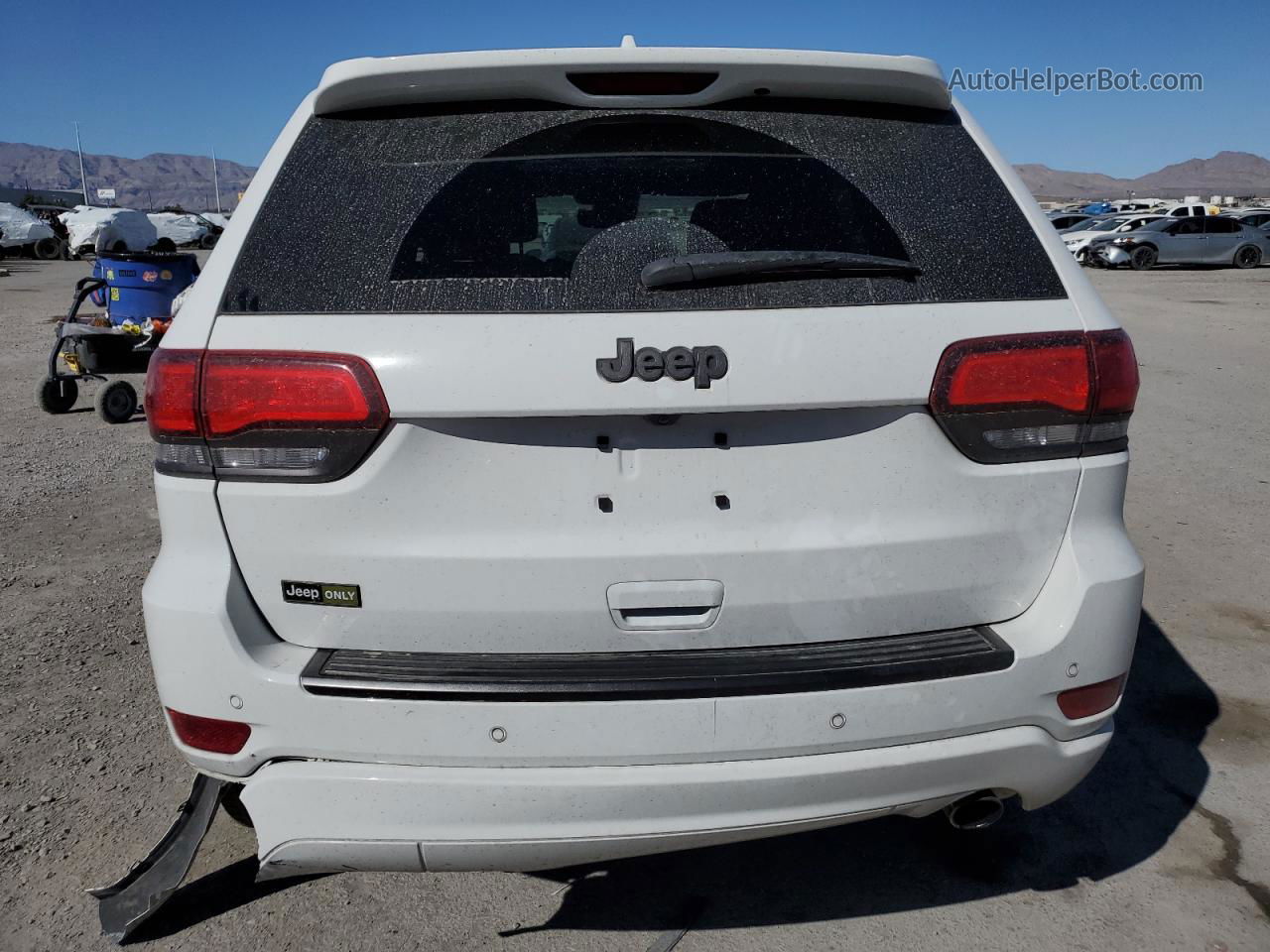 2021 Jeep Grand Cherokee Limited White vin: 1C4RJEBG5MC569975