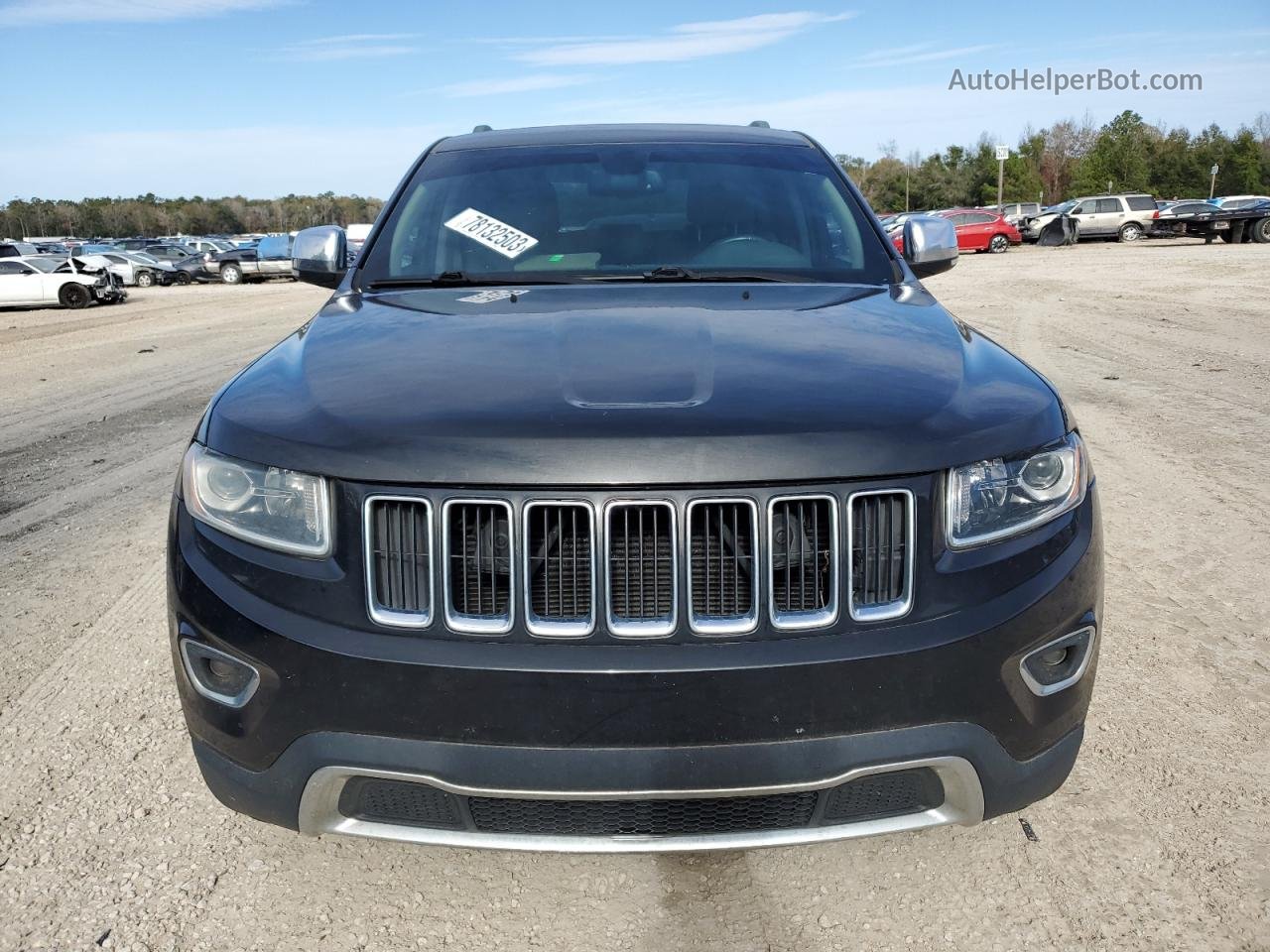 2014 Jeep Grand Cherokee Limited Черный vin: 1C4RJEBG6EC107832