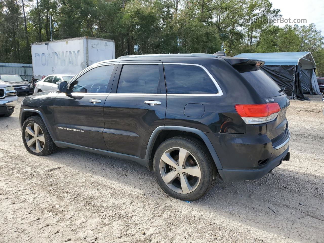 2014 Jeep Grand Cherokee Limited Black vin: 1C4RJEBG6EC107832