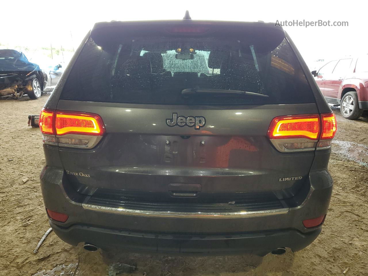 2014 Jeep Grand Cherokee Limited Угольный vin: 1C4RJEBG6EC410108