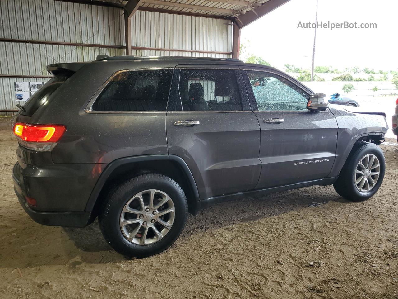 2014 Jeep Grand Cherokee Limited Угольный vin: 1C4RJEBG6EC410108