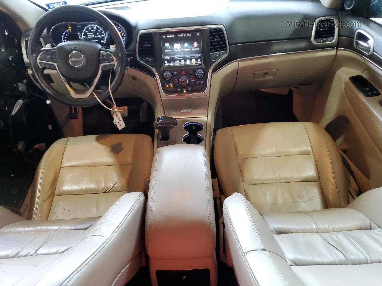 2014 Jeep Grand Cherokee Limited Угольный vin: 1C4RJEBG6EC410108