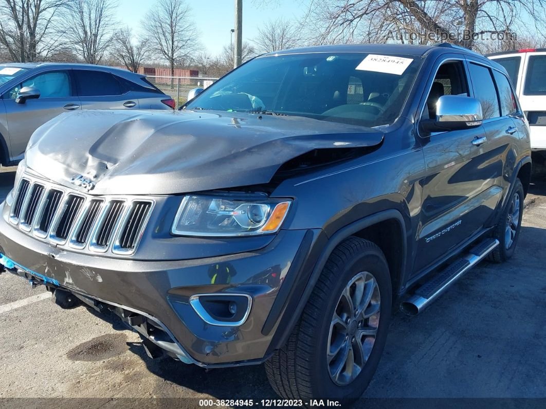 2015 Jeep Grand Cherokee Limited Gray vin: 1C4RJEBG6FC654150