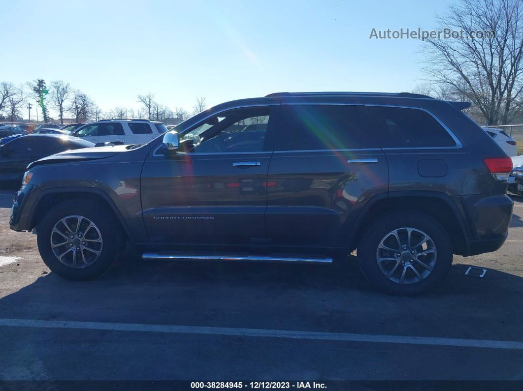 2015 Jeep Grand Cherokee Limited Серый vin: 1C4RJEBG6FC654150