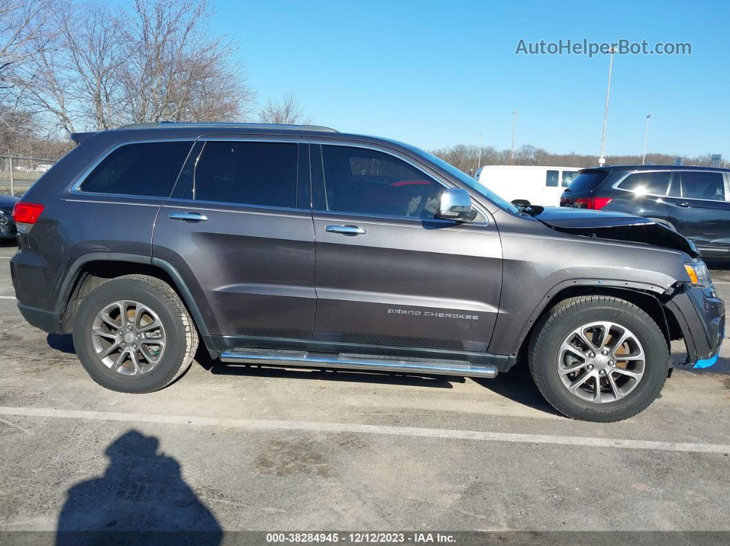 2015 Jeep Grand Cherokee Limited Серый vin: 1C4RJEBG6FC654150