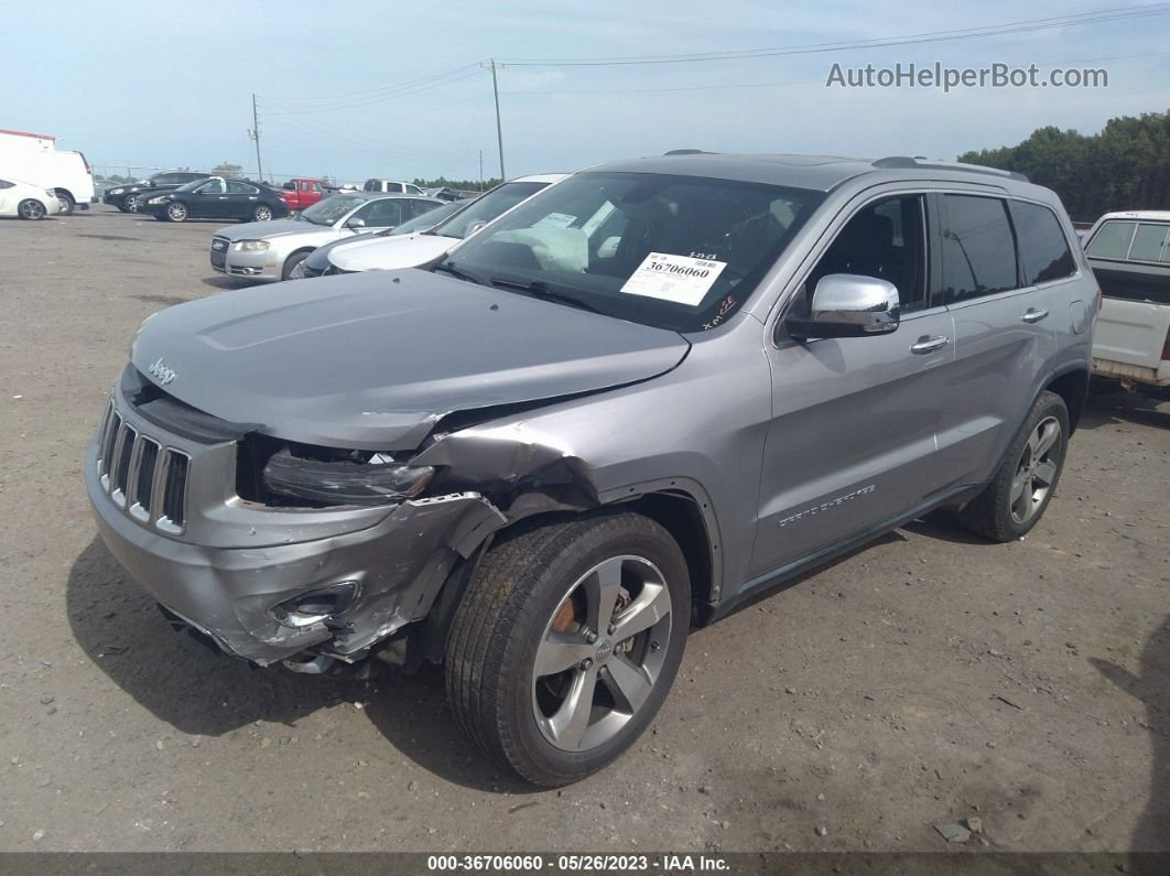 2015 Jeep Grand Cherokee Limited Silver vin: 1C4RJEBG6FC757536
